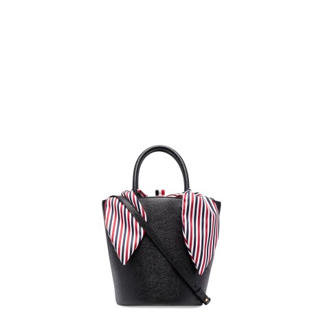 thom browne leather bucket bag