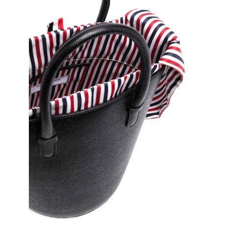 thom browne leather bucket bag