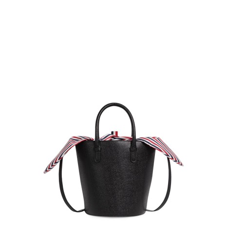 thom browne leather bucket bag