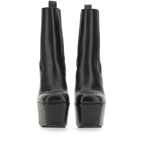 rick owens platform boot