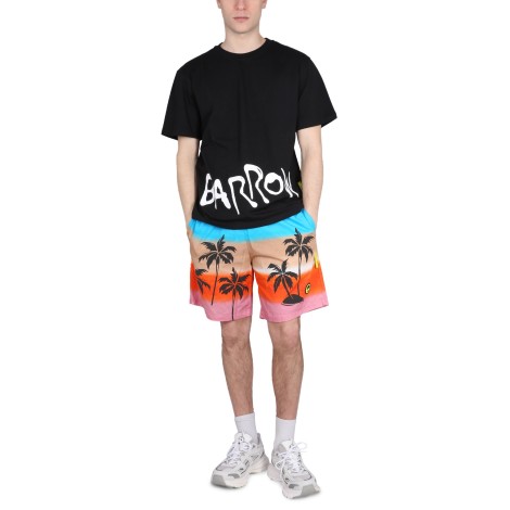 barrow poplin bermuda shorts