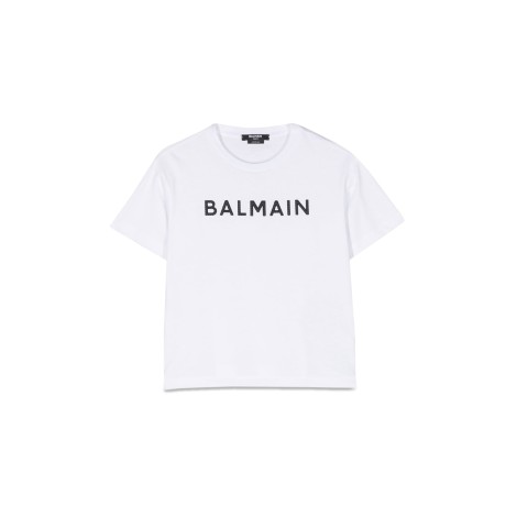 balmain mc logo t-shirt