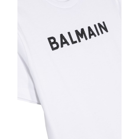 balmain mc logo t-shirt