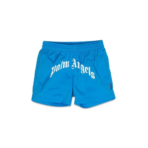 palm angels curved logo beachwear