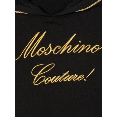 moschino logo hoodie