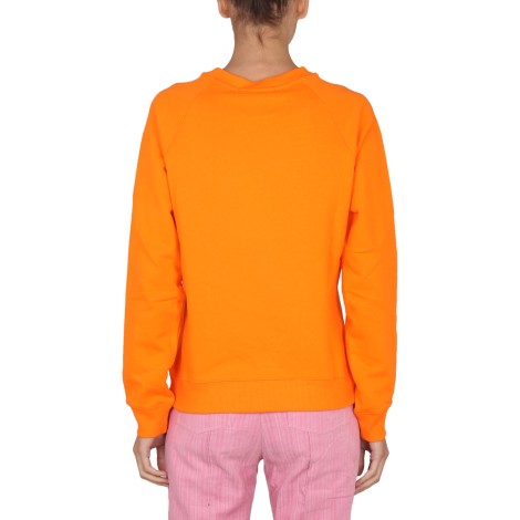 msgm sweatshirt with micro logo