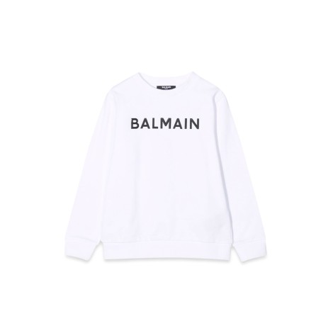 balmain sweatshirt with logo