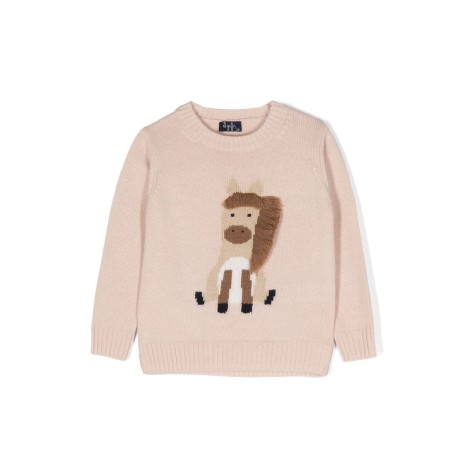 il gufo horse neck pullover