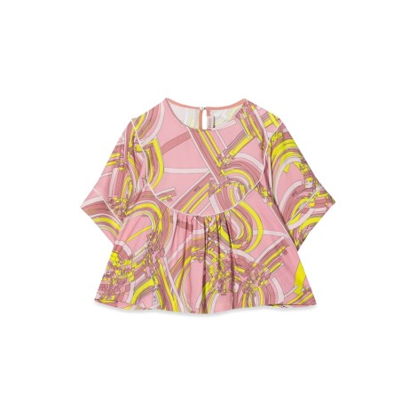 emilio pucci short-sleeved blouse