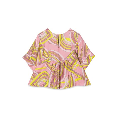 emilio pucci short-sleeved blouse