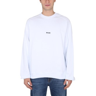 msgm crewneck sweatshirt