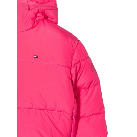 tommy hilfiger hood branded puffer