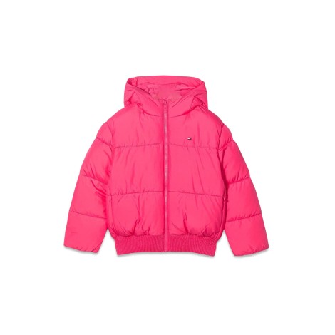 tommy hilfiger hood branded puffer