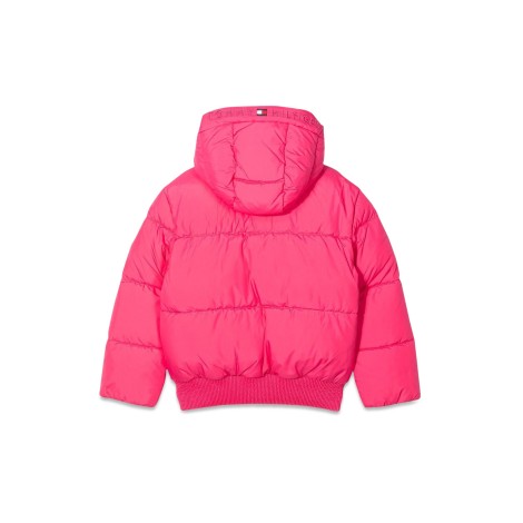 tommy hilfiger hood branded puffer