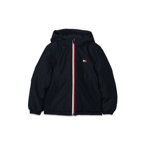 tommy hilfiger essential hooded padded jacket