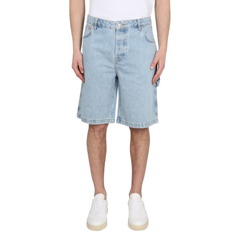 drôle de monsieur denim bermuda shorts