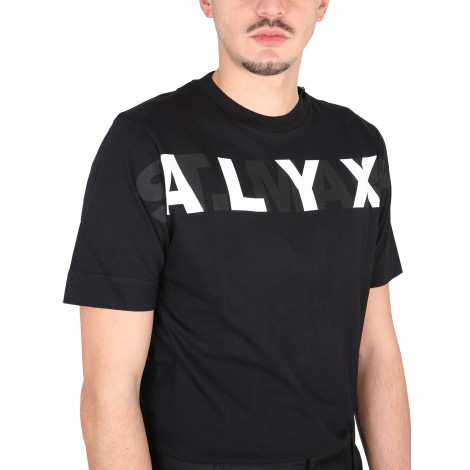 1017 alyx 9sm logo print t-shirt