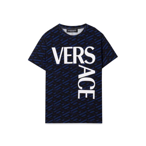 versace t-shirt jersey monogram + st. versace