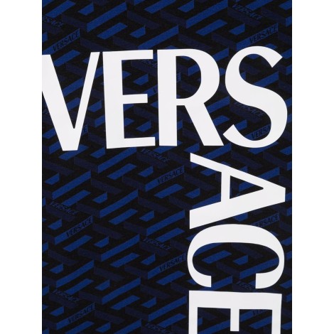 versace t-shirt jersey monogram + st. versace