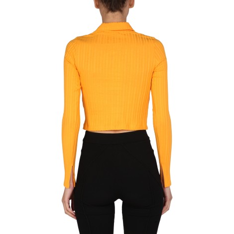 helmut lang cropped polo