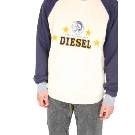 diesel crew neck sweatshirt