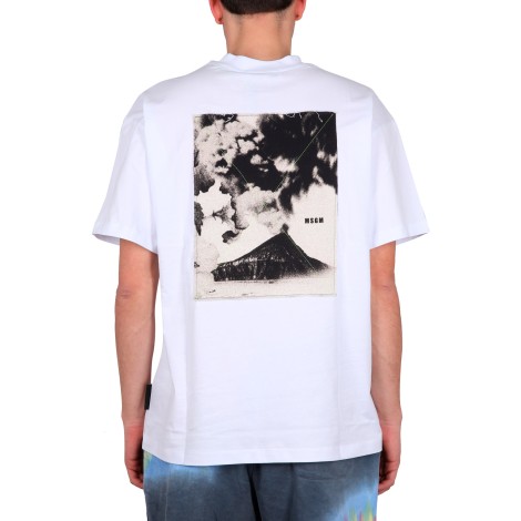 msgm volcano t-shirt