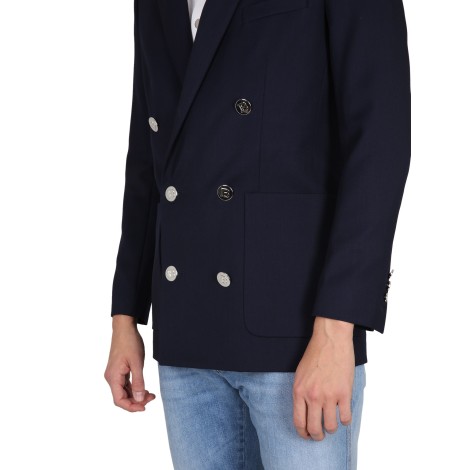 balmain double-breasted blazer