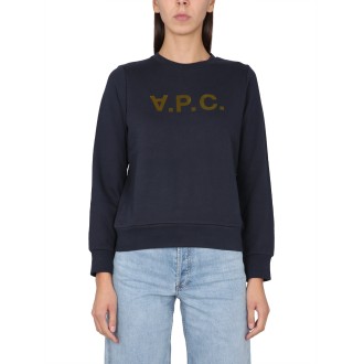 a.p.c. sweatshirt with logo