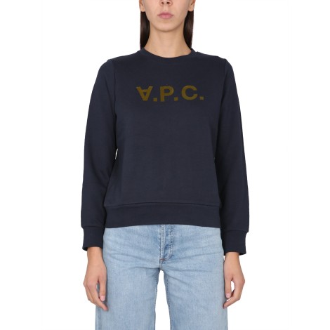 a.p.c. sweatshirt with logo