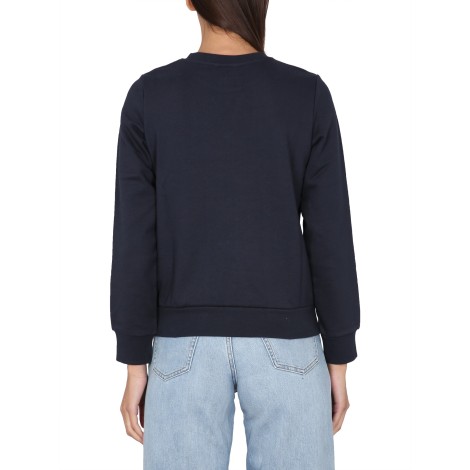 a.p.c. sweatshirt with logo