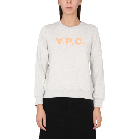 a.p.c. sweatshirt with logo