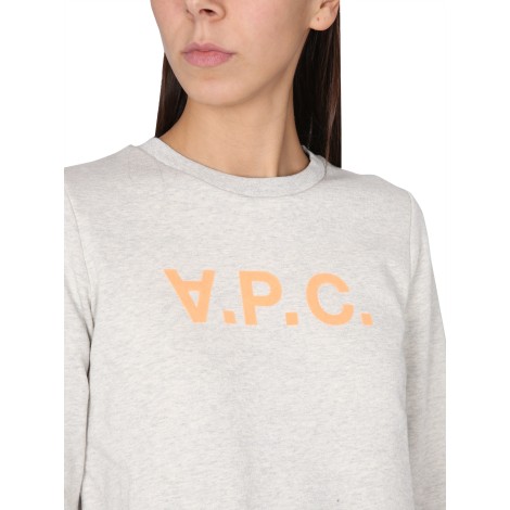 a.p.c. sweatshirt with logo