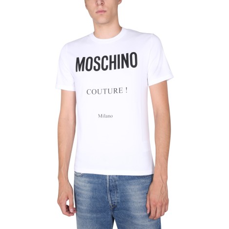 moschino t-shirt with logo print