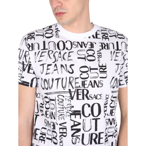 versace jeans couture crewneck t-shirt