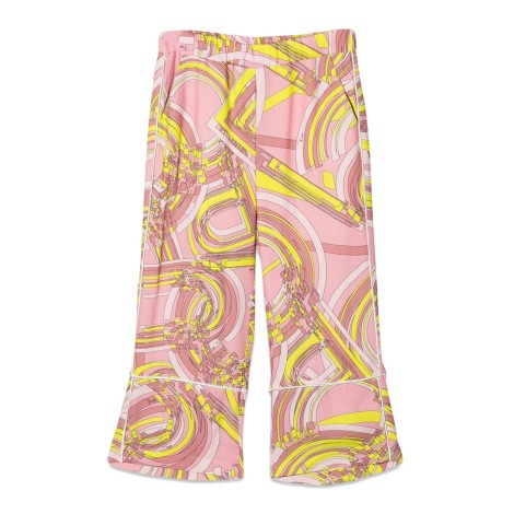 emilio pucci pants with graphic print