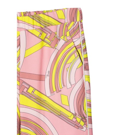 emilio pucci pants with graphic print