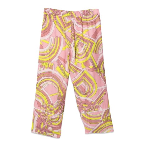 emilio pucci pants with graphic print