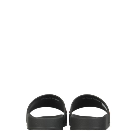 dsquared rubber slide sandals