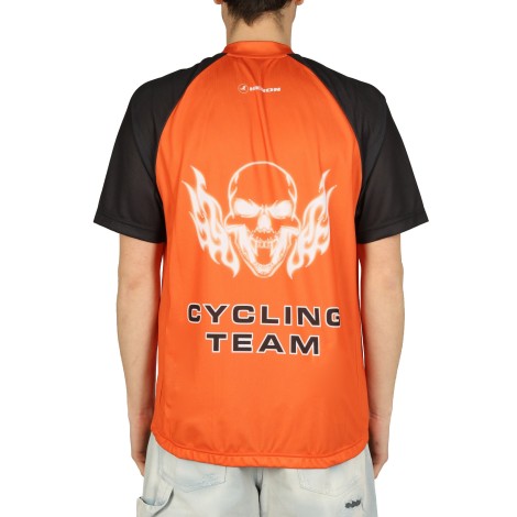 heron preston flaming skull t-shirt