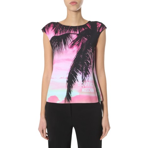 boutique moschino sleeveless top