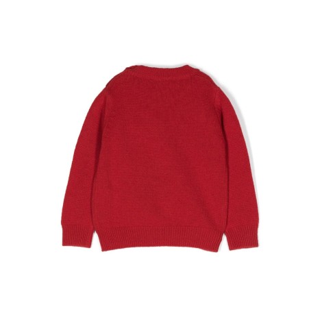 il gufo teddy bear crew neck pullover