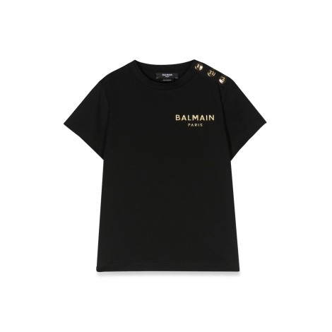 balmain t-shirt mc special buttons