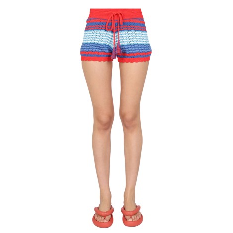 gallo 1927 striped pattern shorts 