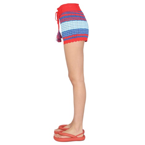 gallo 1927 striped pattern shorts 