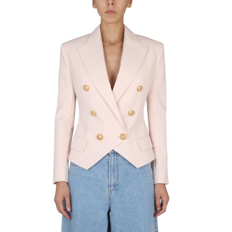 balmain double-breasted blazer