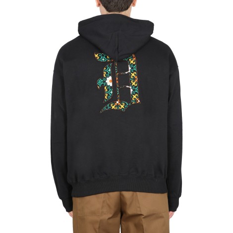 drôle de monsieur hooded sweatshirt with logo