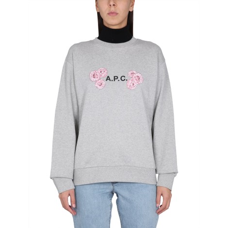 a.p.c. crewneck sweatshirt