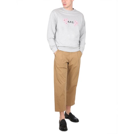 a.p.c. crewneck sweatshirt