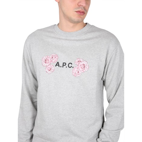 a.p.c. crewneck sweatshirt