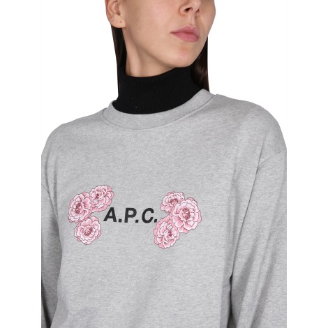 a.p.c. crewneck sweatshirt